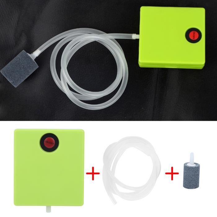 Comparer les prix de Hililand Pompe à oxygène d'aquarium Mini pompe à oxygène d'aquarium Portable sèche à piles de réservoir de poisson