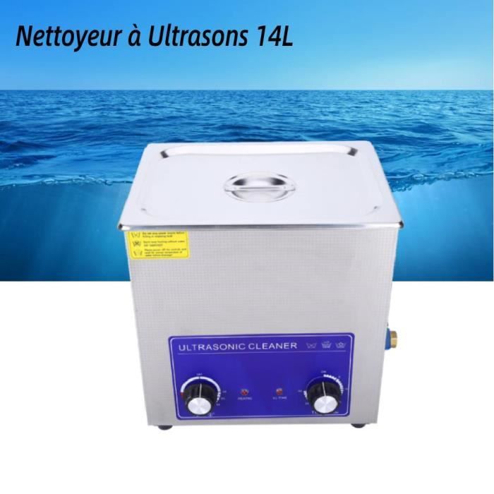 Nettoyeur à Ultrasons Avec Chauffage - 3 à 30L, Professionnel 40KHZ, Acier Inox, 220V