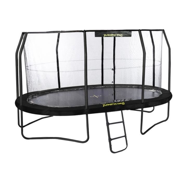 Jumpking Trampoline Jumppod Oval 351 X 244 Cm Zwart (2016)