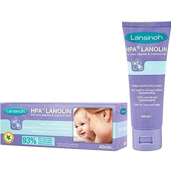 LANSINOH Crème HPA® Lanoline crème protectrice allaitement 40ml