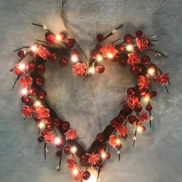 Guirlande De Decoration De Rose Rouge Coeur D Amour Guirlande De Noel Cdiscount Maison Guirlande De Decoration De Rose Rouge Coeur D Amour Guirlande De Noel Cdiscount Maison