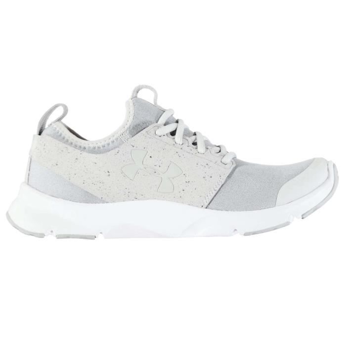 Under Armour Baskets De Running Femme Femme Gris Cdiscount Chaussures