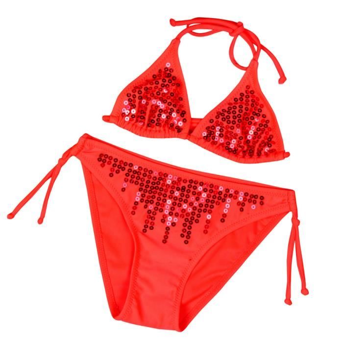 Maillot de bain paillette fille Clearance