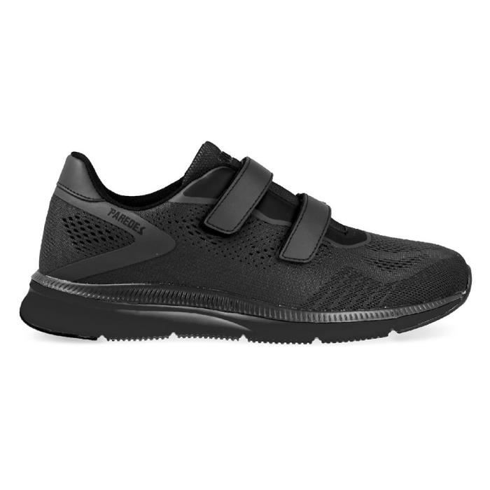 Baskets de running pour femmes - PAREDES - Candas - Noir - Respirantes et confortables Baskets de running pour femmes - PAREDES - Candas - Noir - Respirantes et confortables