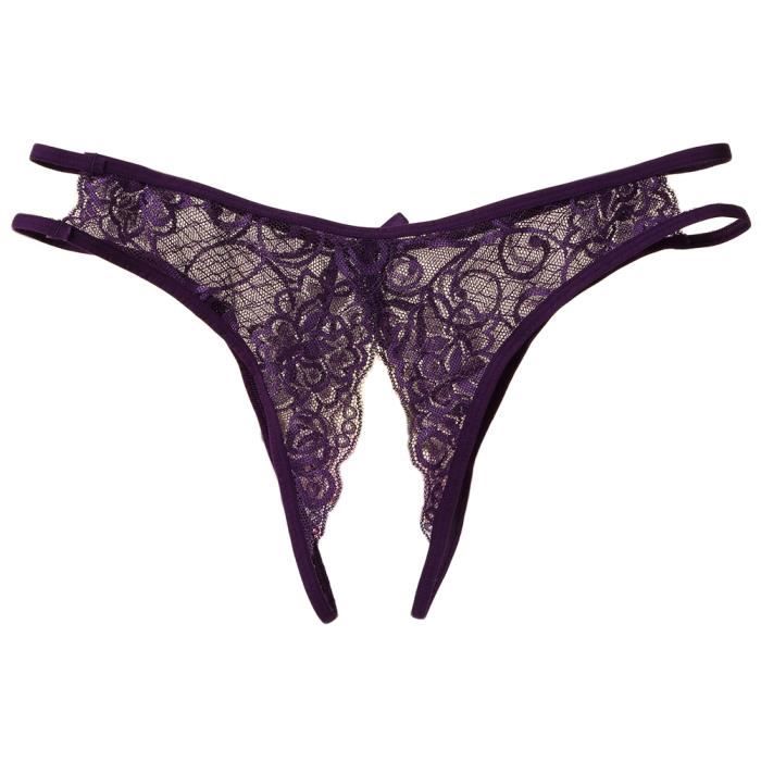 string slip femme