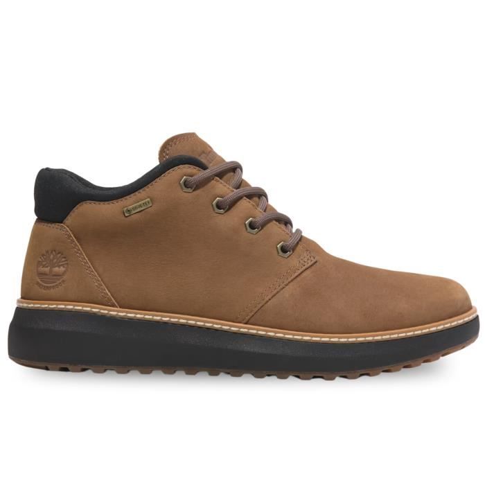 Bottes pour Homme TIMBERLAND Hudson Road Mid Gore Tex Cuir Marron Cdiscount Chaussures