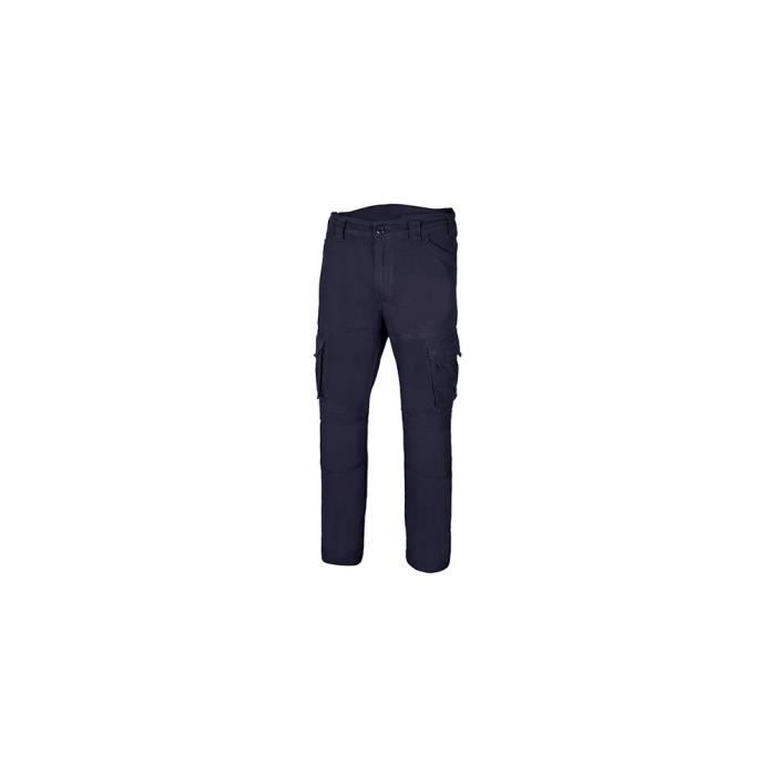 Pantalon de travail stretch multipoches Velilla Bleu Navy 97
