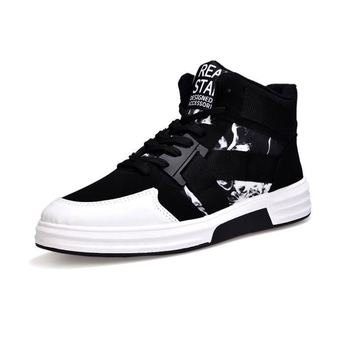 chaussure plate noir