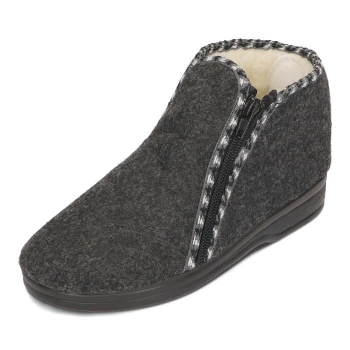 Chausson en feutrine adulte outlet