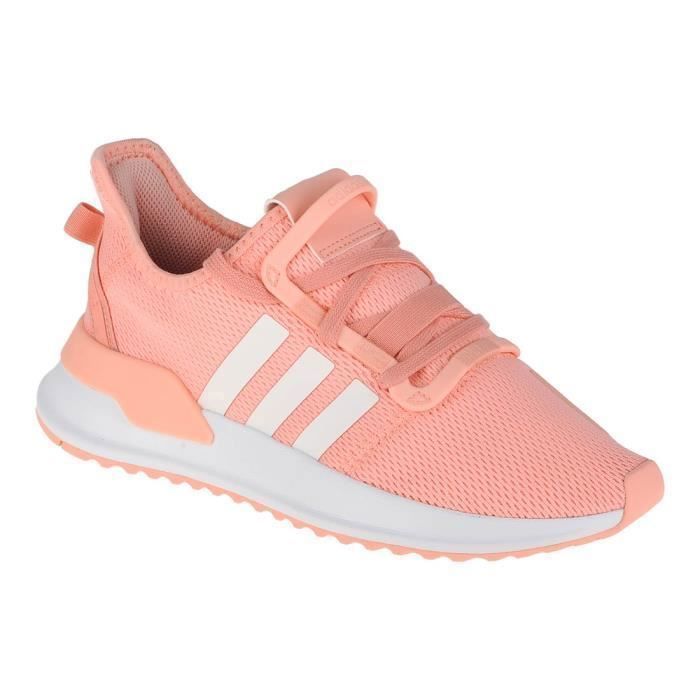Sneakers adidas U Path Run FX5068 pour filles Rose ADIDAS ORIGINALS Synthetique Lacets Plat Rose Cdiscount Chaussures