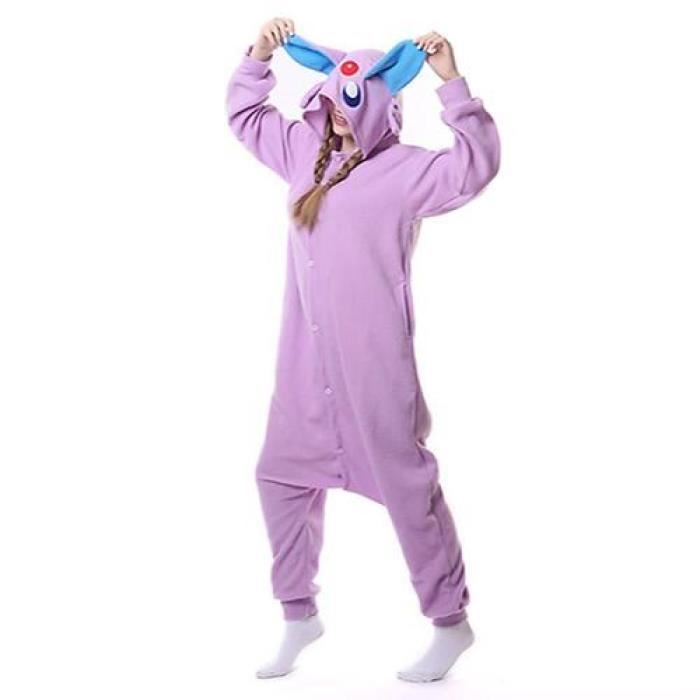 Combinaison pyjama 2025 chat adulte