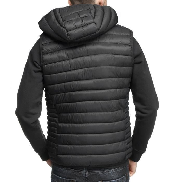 Doudoune Gris fonc Noir Homme Teddy Smith B terry Grey
