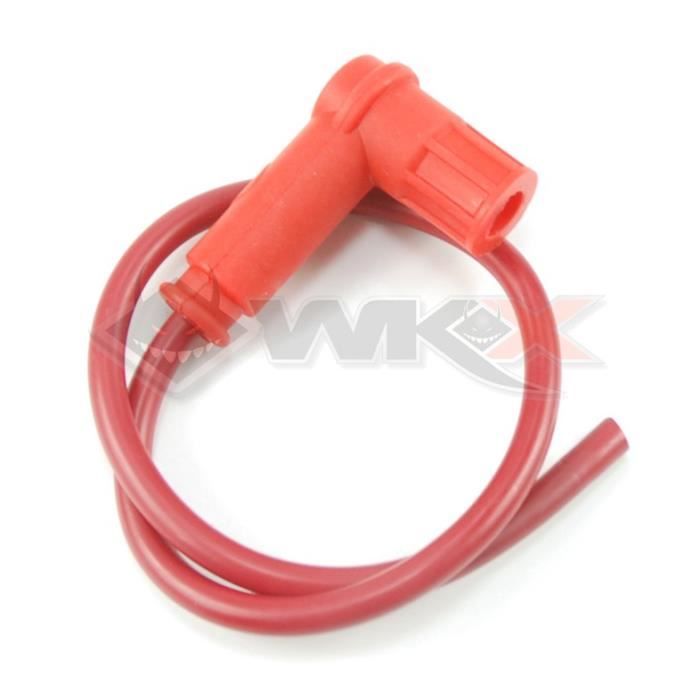 Anti-parasites + cable blindéRacing ROUGE