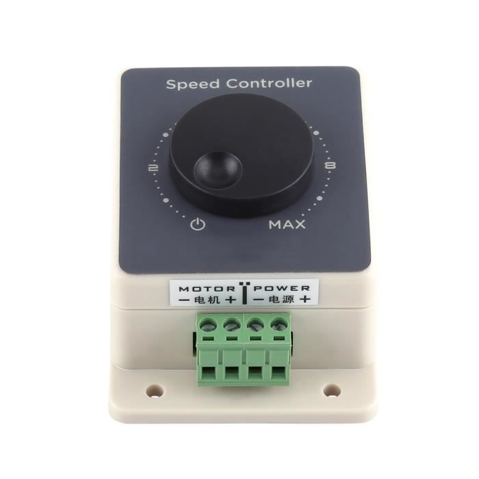 Contrôleur PWM Brocott M171 - 10A, 9-28V DC, Pour Régler Vitesse Moteur