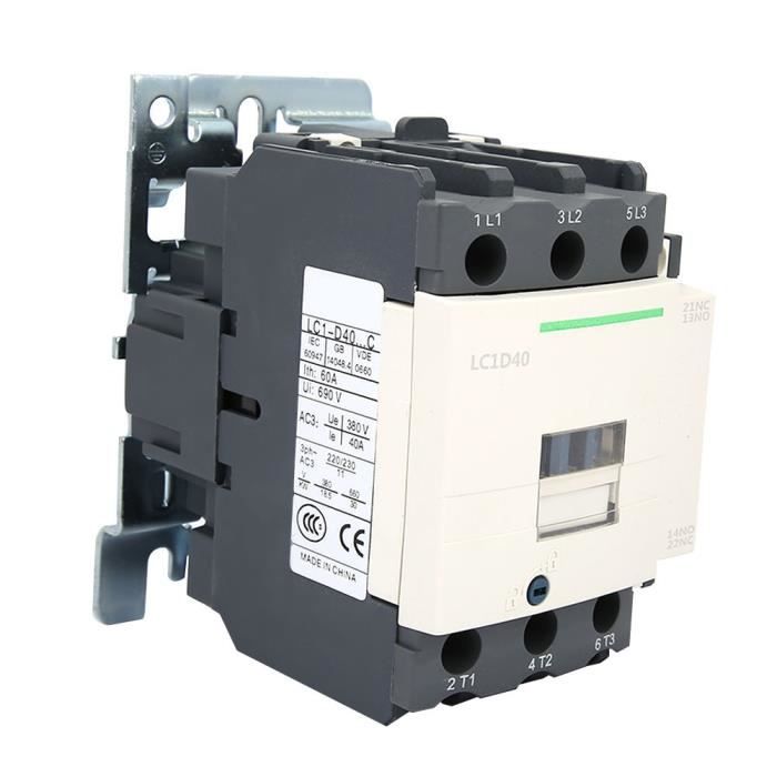 Démarreur De Moteur Magnétique 23-32A LE1D32M7 - Protection Surcharge Pour Monophasé 220V Ou Triphasé 380V