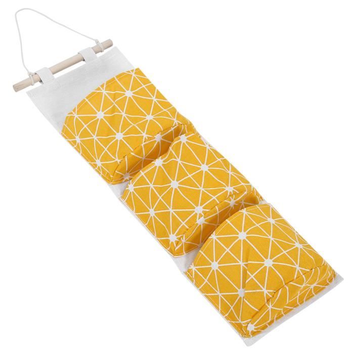2 Sacs De Rangement Suspendus Pour Lit Bébé – 2 Poches, Coton, Organisateur Couches, Jouets