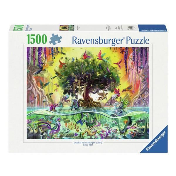 Ravensburger- Puzzles Adultes 4000 pièces - Dragons des tropiques