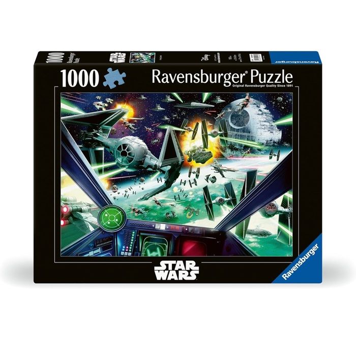 Puzzle - RAVENSBURGER - Star Wars X-Wing Cockpit - 1000 pièces - 70 x 50 cm - Pour adultes