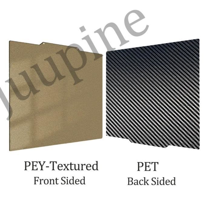 Plaque De Construction PEI 310x310 Mm - Pour Impression 3D, Magnétique, Double Face, Flexible