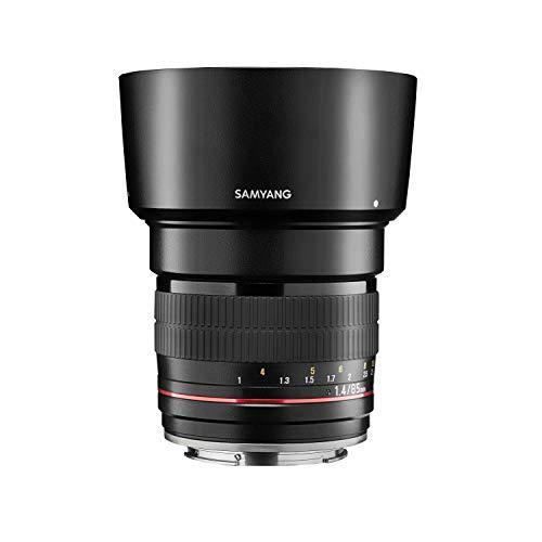 SAMYANG Objectif 1111201102 85 mm F1.4 AS IF UMC pour Canon Ae connecteur noir