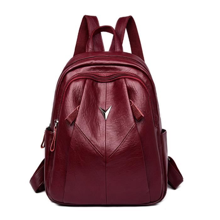 Sacoche Cuir Antivol PAYOJA - Avec Fenêtre Tactile - Protection RFID - Bandoulière Réglable - 18x11cm