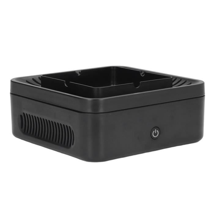Cendrier Purificateur D'Air Avec Ventilation USB - Élimine La Fumée, Ioniseur, Chargeable, Pour Intérieur