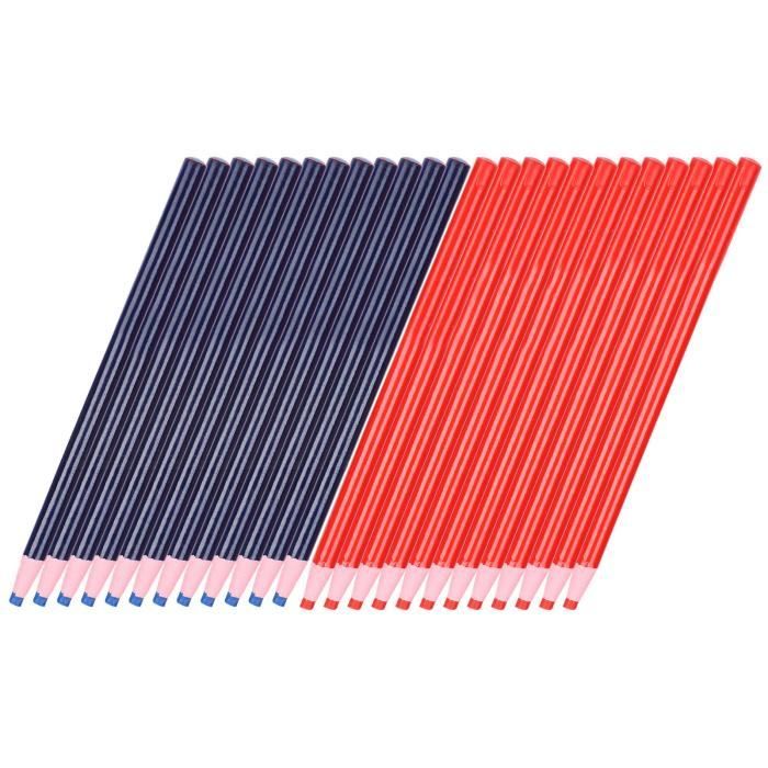 BENECREAT 12 Crayons De Traçage Solubles Dans L'Eau Blancs - Outils De Marquage Couture Et Dessin