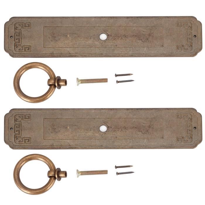 6 PCS Porte Encastrée Poignée De La Porte à La Poignée De Porte Cachée