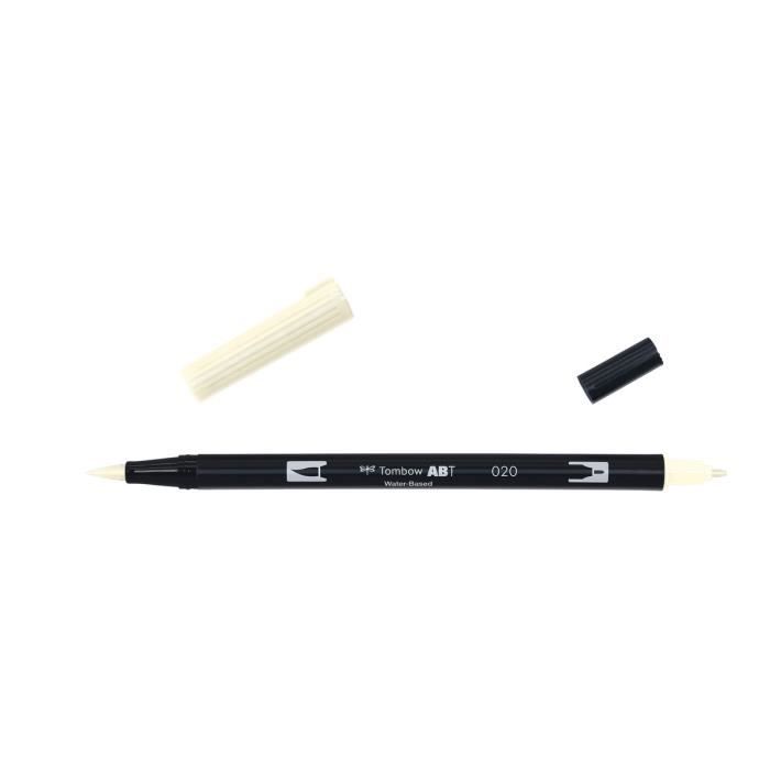 Feutre ABT Dual Brush Pen de Tombow (vendu à l'unité) - Nuancier ABT  dual:020 peach - Cdiscount Beaux-Arts et Loisirs créatifs
