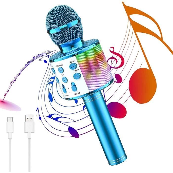 Microphone Karaoké Sans Fil Bluetooth, Avec Haut-parleur Portable Pour La Maison, KTV, Avec