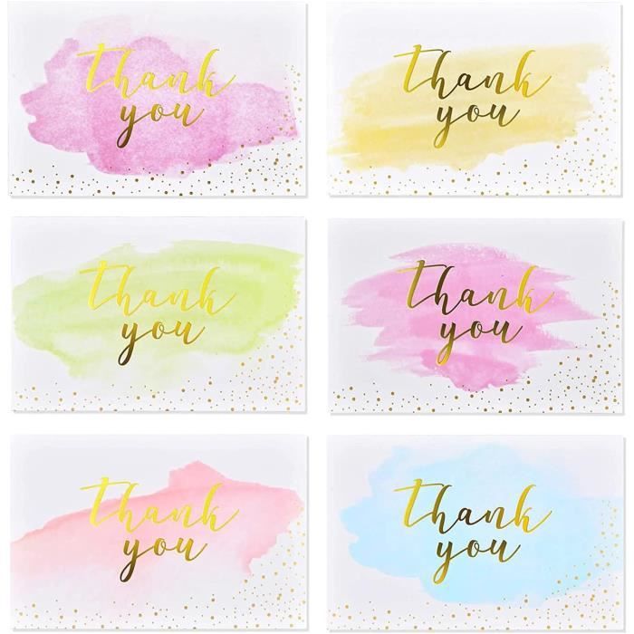 Cartes De Journal Simply Gilded - Lot De 36 - Papier Luxe 140GSM - Multicolore - NEUF