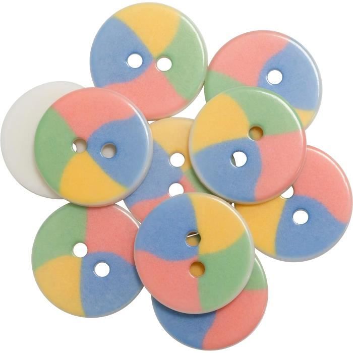 BELTI 50 Pièces Faux Boutons De Perle Fit Couture Scrapbook Backhole Couture Artisanat 10/11.5mm