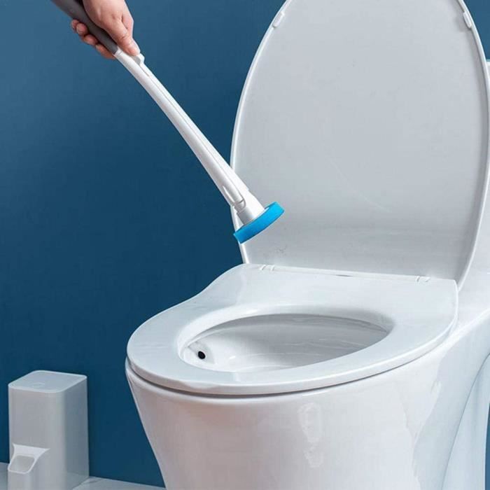 Brosse WC Jetable Newthinking Avec 36 Recharges - Système Automatique, Support Auto-ouvrant - Nettoyage Profond Sans Salissure