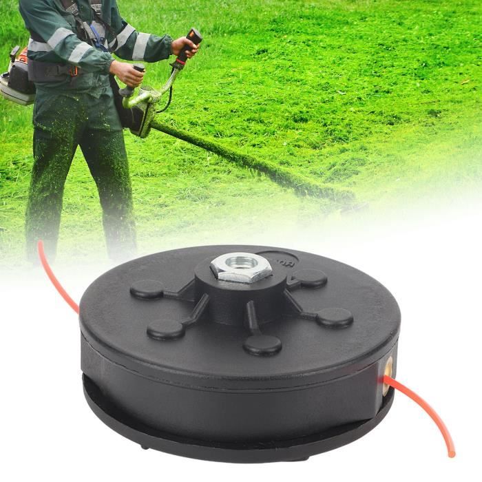 Tête De Coupe Universelle Pour Tondeuse à Gazon - Filetage M10x1.25, Basse Vibration, Plastique Durable - Accessoire Jardin