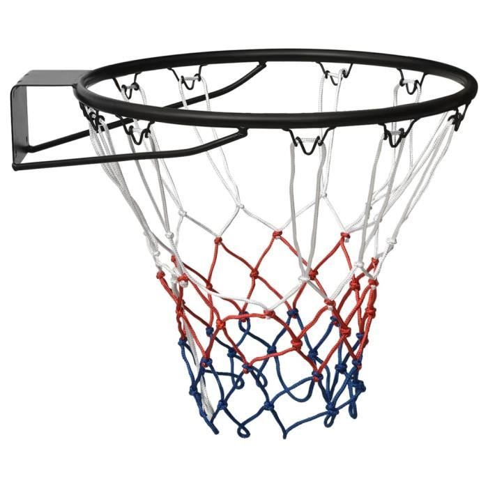 Cerceau de basket - vidaXL - 93659 - Acier - 45 cm - Noir Cerceau de basket - vidaXL - 93659 - Acier - 45 cm - Noir