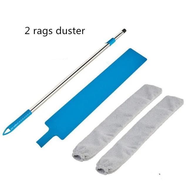 Plumeau Télescopique Extensible - Longueur Max 112 Cm, Lavable, Pour Poussière Ordinateur, Plafond, Voiture