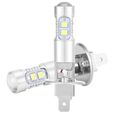 Phare à LED 2x H1 6000K Super White 100W LED Kit d'ampoules de phare-GUA-1