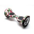 Hoverboard Smart Balance™ Premium Brand, OffROad Skull Colored, Roues 10 pouces, Bluetooth , batterie Samsung Cell-1