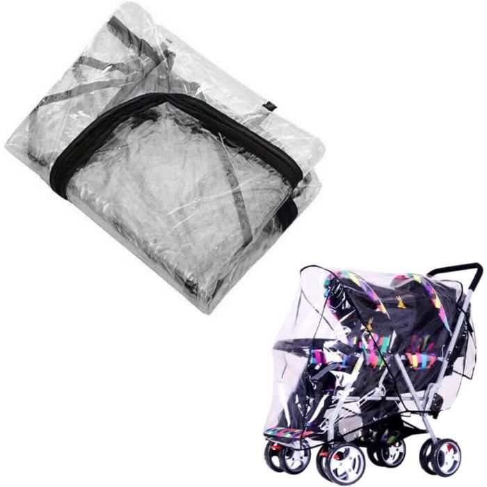 Couvre poussette en 2025 plastique