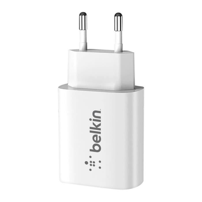 Chargeur secteur USB-C - Design compact, recharge dynamique et