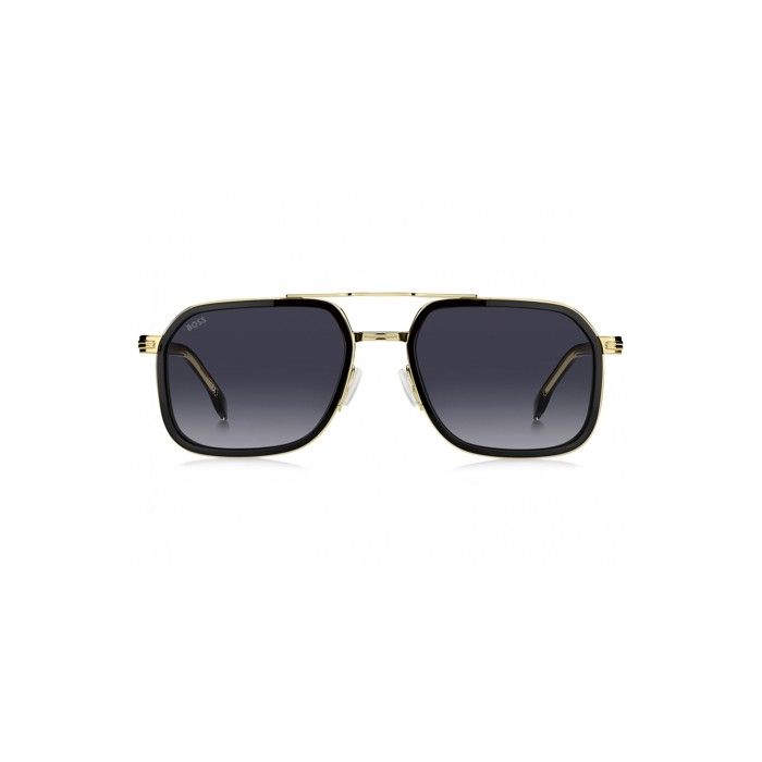 Lunettes de Soleil Boss BOSS 1724/S 55/19/150 BLACK GOLD/GREY SHADED ...