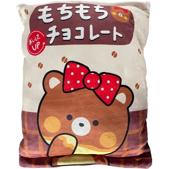 Coussin Peluche Jouet Avec 8 Petits Chats Amovibles - Décoration Enfant, Jouet Créatif Et Cadeau Mignon