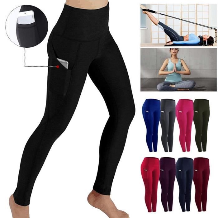 Leggings Sport Avec Poches Leggings Femme Doorslay Lot De 2 Taille Haute Avec Poches Opaque Et S Chage