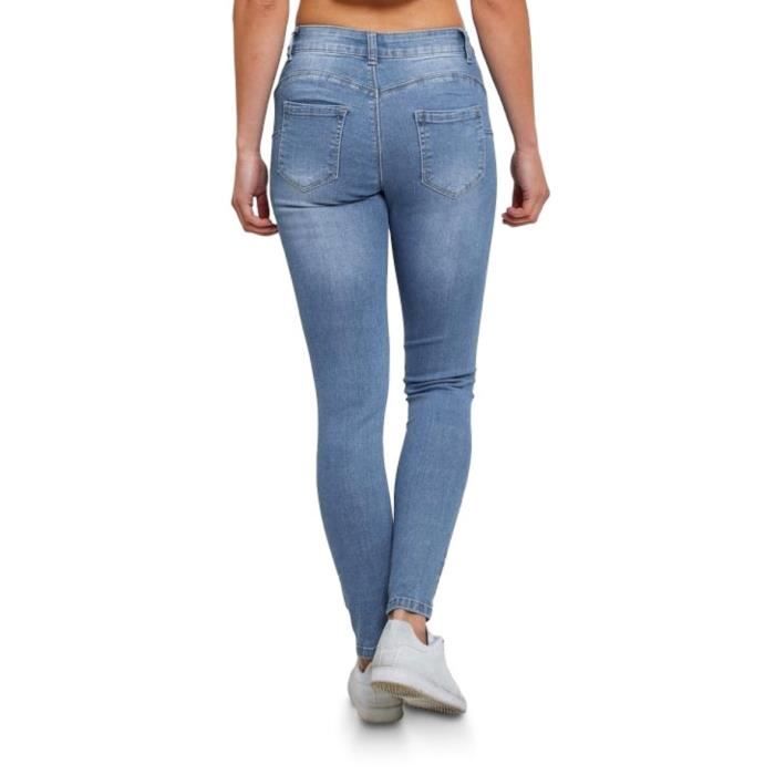 Jean 2 couleurs discount femme