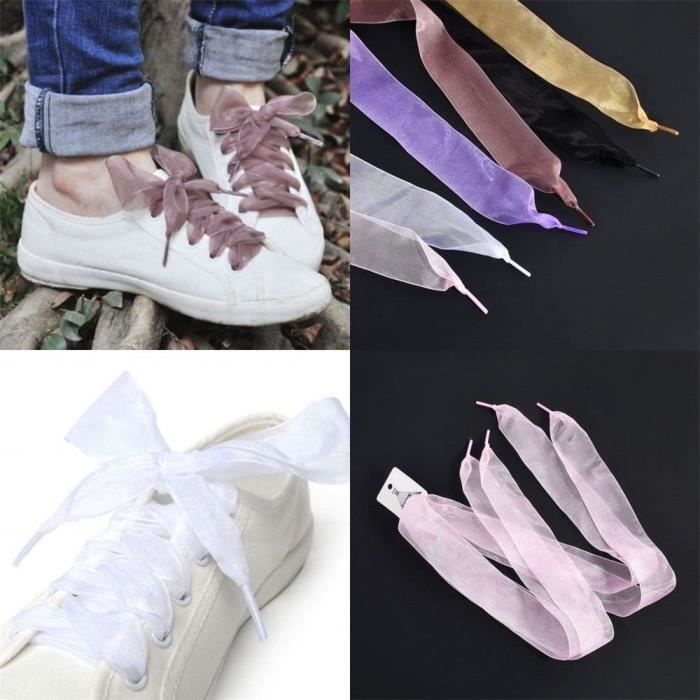 4 Paires De Lacets Pour Talons Hauts : Brides De Chaussures