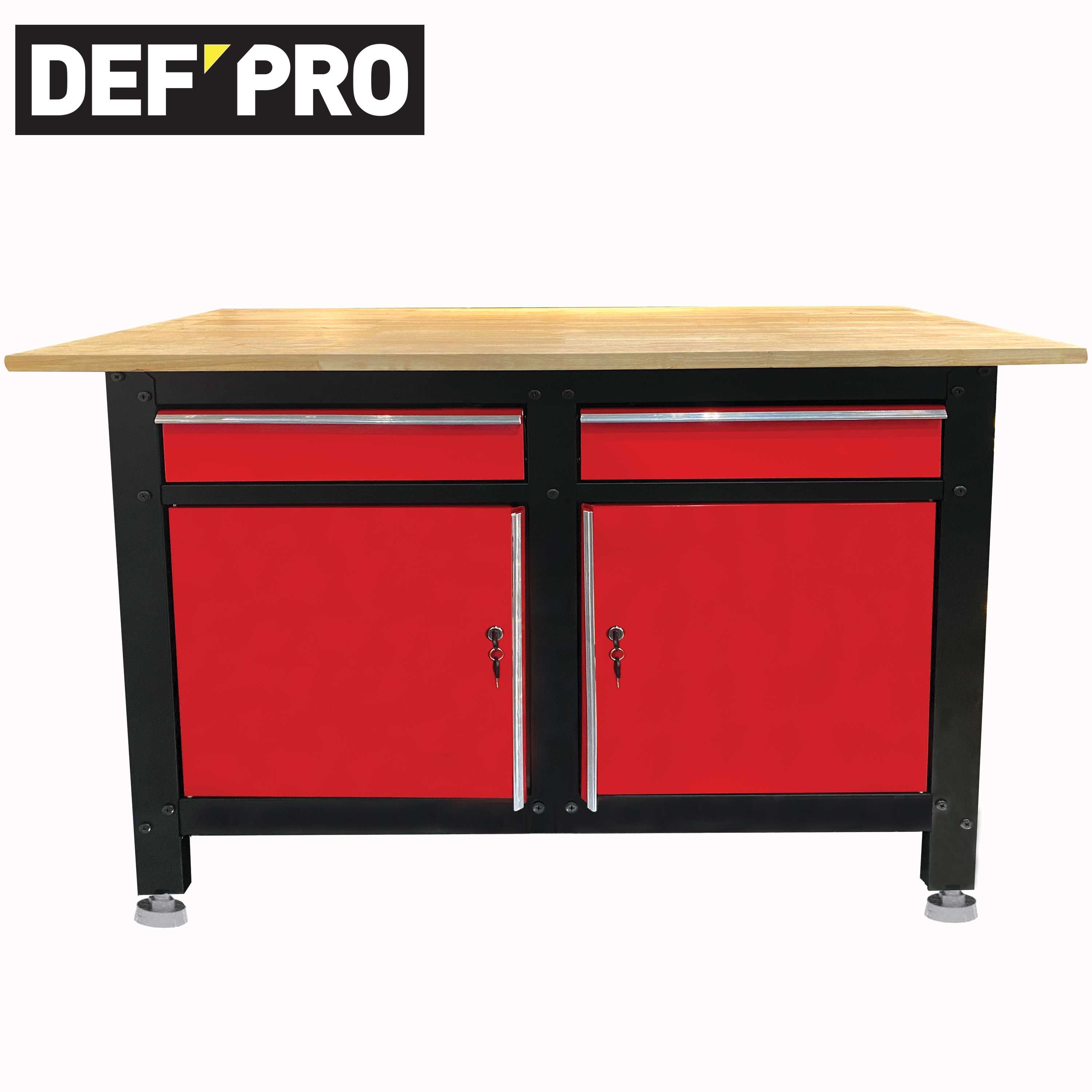 Atelier complet modulable - DEFPRO - Etabli et armoire murale - 190 cm ...