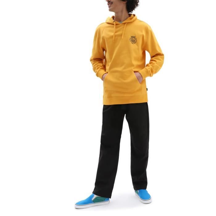 Sweat à capuche vans homme jaune outlet