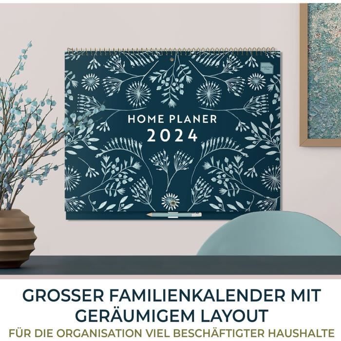 en allemand) 'Home Planer' Calendrier 2023 2024. Calendrier
