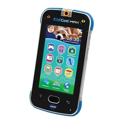 VTech – KidiCom Max Bleu – Téléphone pour enfant évolutif, ultra résistant,  sécurisé, avec appareil photo intégré 169505 - Cdiscount Jeux - Jouets