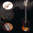 FCH Pack Basse électrique - Kit de Guitare basse avec Ampli 20W-3